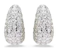 Swarovski Sublima Boucles d'Oreilles Pendantes Plaqué Rhodium Blanc 3,5 cm x 1,7 cm Cristal