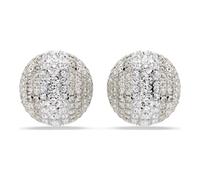 Swarovski - Sublima Clip Earrings - Femme - Accessoires - Blanc - Taille: ONE Size