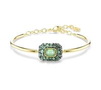 Swarovski Sublima Jonc, Taille Octogonale, Vert, Finition Dorée 18 Carats