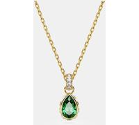 Swarovski Swarovski Gold Stilla Crystal Pear-Cut Pendant Necklace