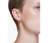 Swarovski Swarovski Red Heart Gold-Tone Plated Chroma Drop Earrings
