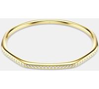 Swarovski Swarovski White Round Cut Octagon Shape Gold Tone Dextera Bangle