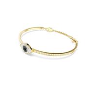 Bracelet-jonc Symbolica, ?il porte-bonheur, Bleu, Placage de ton or Bleu S