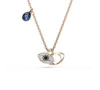 Pendentif Symbolica, Œil, Multicolore, Doré à l’or rose 18 carats (750/1000) OS