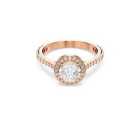Swarovski Una Angelic Bagues Acier inoxydable plaqué or rose 5639404-55 - Femme - Acier inoxydable