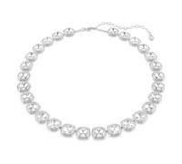Swarovski Una Angelic Collier, Taille Coussin, Blanc, Plaqué Rhodium