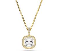 Swarovski Pendentif Una Angelic, Taille coussin, Blanc, Doré à l’or 18 carats (750/1000)