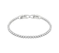 Swarovski Bracelet Matrix Tennis, taille ronde, blanc, métal rhodié