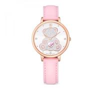 Swarovski Watch Teddy 5739838 Montre pour fille en acier inoxydable et cuir