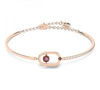 Swarovski Women's Sparkling Dance North, Stunning Necklace White Crystals, Rose-Gold Tone Plated