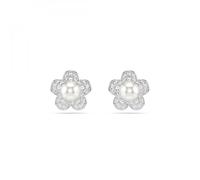 Swarovski Boucles d'oreilles percées Angelic – Rhodium brillant, Cristal – P_145655
