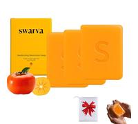 Swarva Persimmon Soap for Body Odor, persimmon soap for old people smell, persimmon soap for body odor, for Face and Body, Suitable for All Skin Types Women & Men (3 PCS)