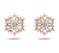 Swarvoski 5627348 Boucles d'oreilles à tige pour femme Motif flocon de neige Blanc Plaqué or rose