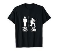 SWAT Officer Your My Cool Dad vs Yours Funny Humour T-Shirt