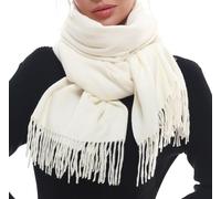SWAT PANY Écharpe Femme Hiver Unie Élégante pour Célébrations et Tenue Décontractée