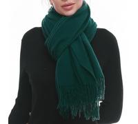 SWAT PANY Écharpe Femme Hiver Unie Élégante pour Célébrations et Tenue Décontractée