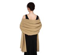 SWAT PANY Pashmina Châles et Châles pour Robes de Soirée Carmel Châle de Mariage Écharpe Hiver Grand Châle Doux pour Femmes