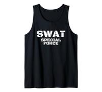 SWAT Special Force - Déguisement de Police Débardeur