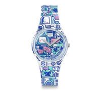 Swatch B-BOT - SO28Z702, bleu, Moderne
