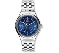Swatch Hommes Analogique Automatique Montre avec Bracelet en Acier Inoxydable YIS401G