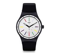 Swatch Hommes Analogique Quartz Suisse Montre avec Bracelet en Silicone SUTB408