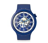 SWATCH Iswatch SB01N102 Montre à Quartz Unisexe Bleu