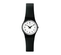 Swatch - LB153 - Lady Something New - Montre Femme - Quartz Analogique - Cadran Blanc - Bracelet Plastique Noir