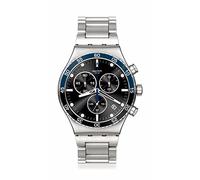 Montre Homme Swatch Dark Blue Irony YVS507G noir / argent