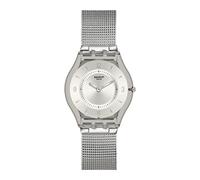 Montre Swatch Metal Knit - SWATCH - Bracelet acier femme - Quartz - Verre minéral - Argenté