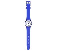 Swatch Original Gent Electric Shark Gn268 Watch In Purple Neon Strap Multicolore