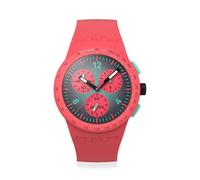 Swatch Montre Paradiso KINETIKO, rouge, Moderne