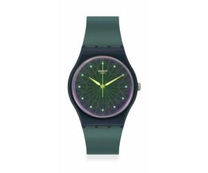 Swatch Rêver de pierres précieuses, bleu, Collection Vacances