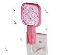 Swatter - 2 in 1 USB Rechargeable Zapper Lamp | 5 Layer Safety Mesh | Indoor Outdoor Trap for Home Office Camping Patio Safe Protection Device