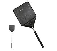 Swatter de Mouche en Cuir - Swatter de la Mouche à poignée Longue | Fouche Manuelle Bouche | Bouche à Mouches | Handheld Flyswatters Zapper | Catcher du Manuel de Travail Lourd des Mouches lon