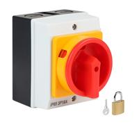 SWAWIS 16A Interrupteur Principal 3 Pôles, Contacts en Argent Pur, IP65 | Pompe de Vidange pour Climatiseur 21dB Silencieuse avec 60ml Réservoir d'Eau, Débit Max 24L/h, pour Climatiseurs 8kW