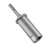 SWAWIS Bouterolle d'enfoncement SDS-Plus Intérieur Ø16mm, Pilote de Tige de Terre Professionnel Amovible Extérieur Ø 28.5x145mm
