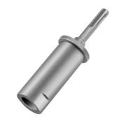 SWAWIS Bouterolle d'enfoncement SDS-Plus Intérieur Ø20mm, Pilote de Tige de Terre Professionnel Amovible Extérieur Ø 33x145mm