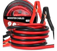 SWAWIS Cable de Demarrage Voiture 4m 50mm² 3000A 12 V/24 V Câbles Batterie pour Transfert Fiable - Pinces Isolées Sécurisées - Jumpstarter avec Sac de Transport pour Voiture,Camion