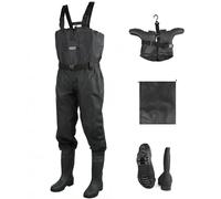 SWAWIS Cuissardes Waders Cuissarde pour Hommes Femmes Chasse Waders Poitrine Pêche Cuissardes avec Bottes Respirantes Imperméables à l'eau
