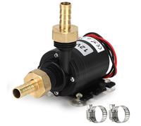 SWAWIS Pompe à Eau Vide Cave DC 12V 800L/H 19W Immergée Pour Piscine, Cave, Étang, Système de Circulation d'Eau