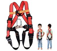 SwaYve Ceinture de Sécurité Pour Le Travail Aérien Pour Enfants, Harnais D'Escalade Complet, Équipement de Protection Contre Les Chutes Pour L'Entraînement En Plein Air, Équipement de Spéléologie Et d