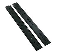 SWAYVES 1 Paire de Glissières de Tiroir, Coulissants de Tiroir, Guide À Rouleaux, Rails Télescopiques En Métal, Glissières de Tiroir/280Mm