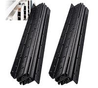 SWAYVES Glissières de Tiroir Robustes, 1 Paire de Glissières de Tiroir À Fermeture Douce, Extenscomplète En 3 Sections, Glissière de Tiroir, Rails de Tiroir, Roulement À Billes/One Color/100-225Cm