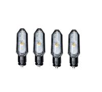 SWDJILNV Clignotant dynamique à LED pour moto, 12 V, double couleur, pour CRF250L ADV150 CBR650F NC750X XADV 750