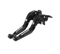 SWDJILNV Levier Frein à Tambour Levier De Guidon De Motos pour Tracer 7/7GT pour Tracer 7 GT 2021-2024 CNC Leviers De Frein Et d'embrayage Pliables Et Extensibles Réglables