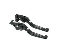 SWDJILNV Levier Frein à Tambour pour MT-07 FZ-07 2014-2023 Moto CNC Réglable Pliant Extensible Leviers d'embrayage De Frein Poignée