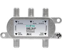 SWE 30-01 Coupleur d'antennes satellite et terreste / TNT pour Twin LNB, 2 sorties
