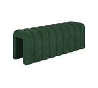 swe anc. Bout de lit Contemporain en Tissu Vert foncé