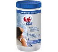 HTH Choc sans chlore à l'oxygène actif – contre eaux vertes ou troubles, activateur de brome