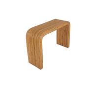 sweeek - Console en rotin Naturel. 110cm. Bords arrondis. L 110 x P 35 x H 75cm